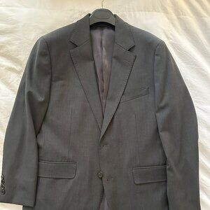 Bonobos 40S Slim Charcoal Blazer 120s Wool